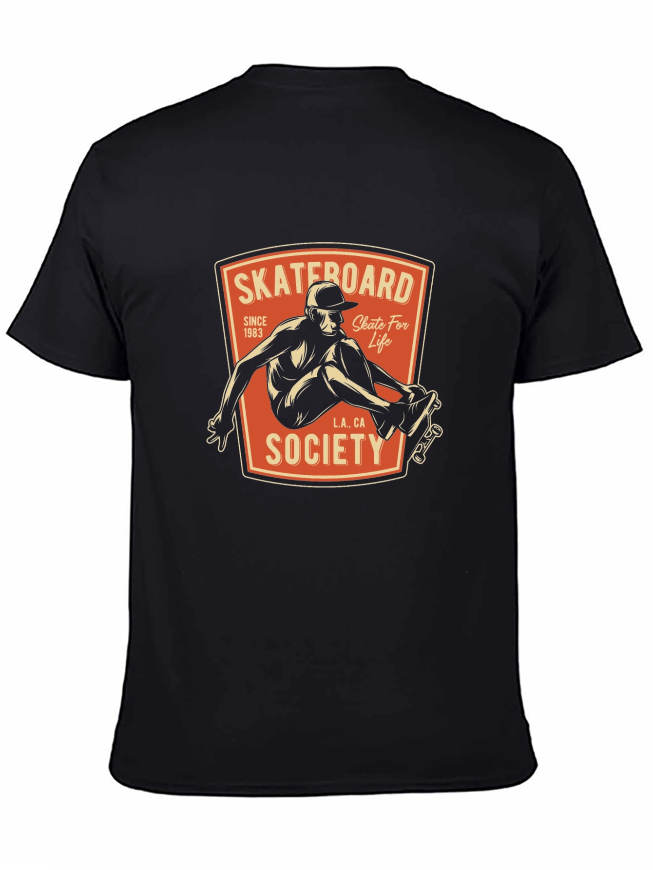Skateboard Society Tee - Classic Skate Life Design