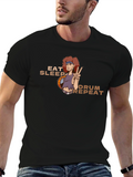 Eat Sleep Drum Repeat T-Shirt