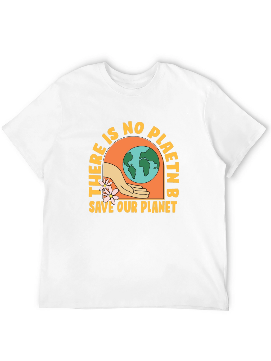 There Is No Planet B Black Graphic Tee
