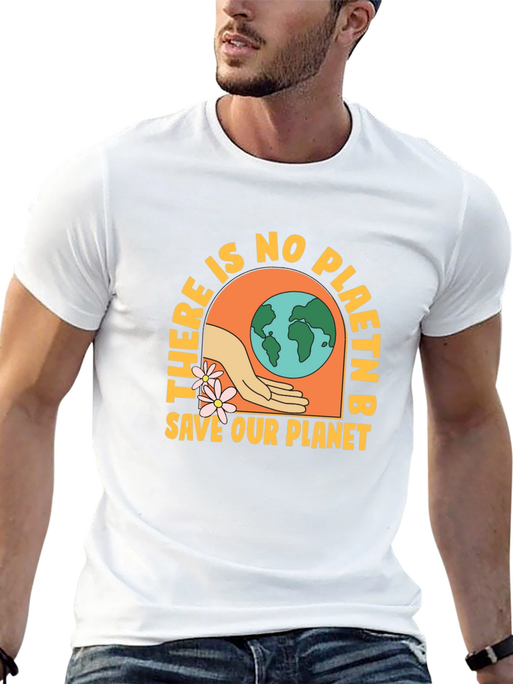 There Is No Planet B Black Graphic Tee