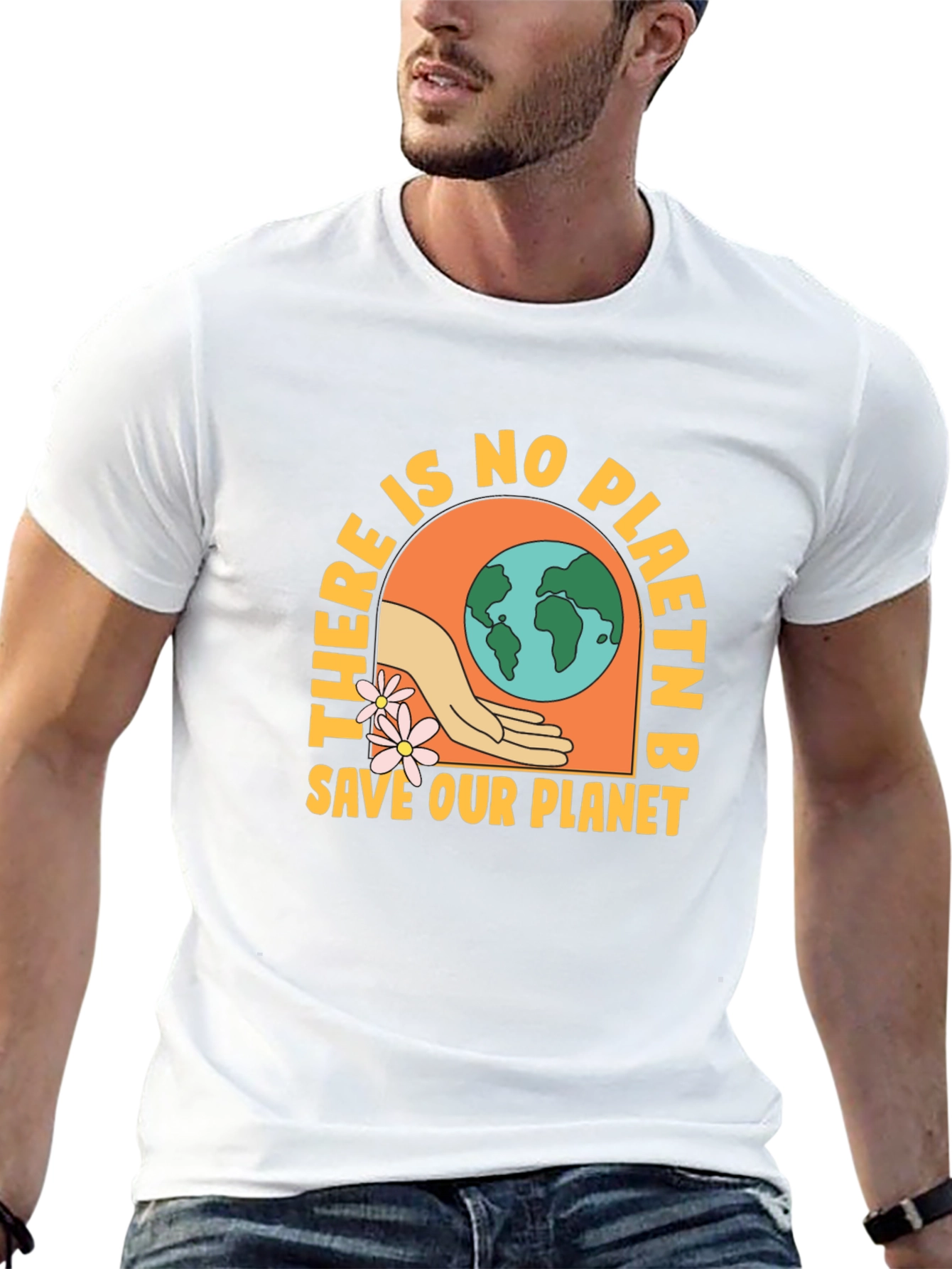 There Is No Planet B Black Graphic Tee