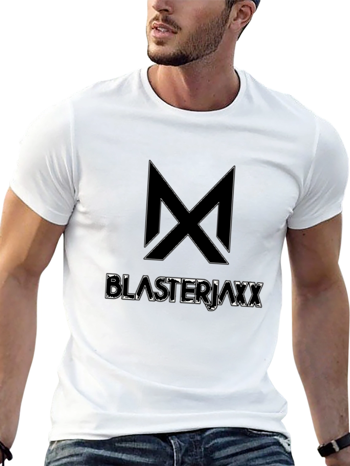 Blasterjaxx Black Graphic T-Shirt - EDM Fan Apparel