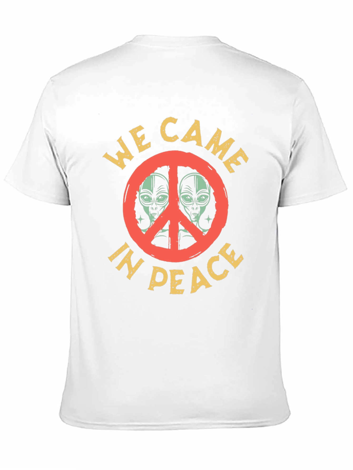 We Came in Peace Alien Graphic T-Shirt