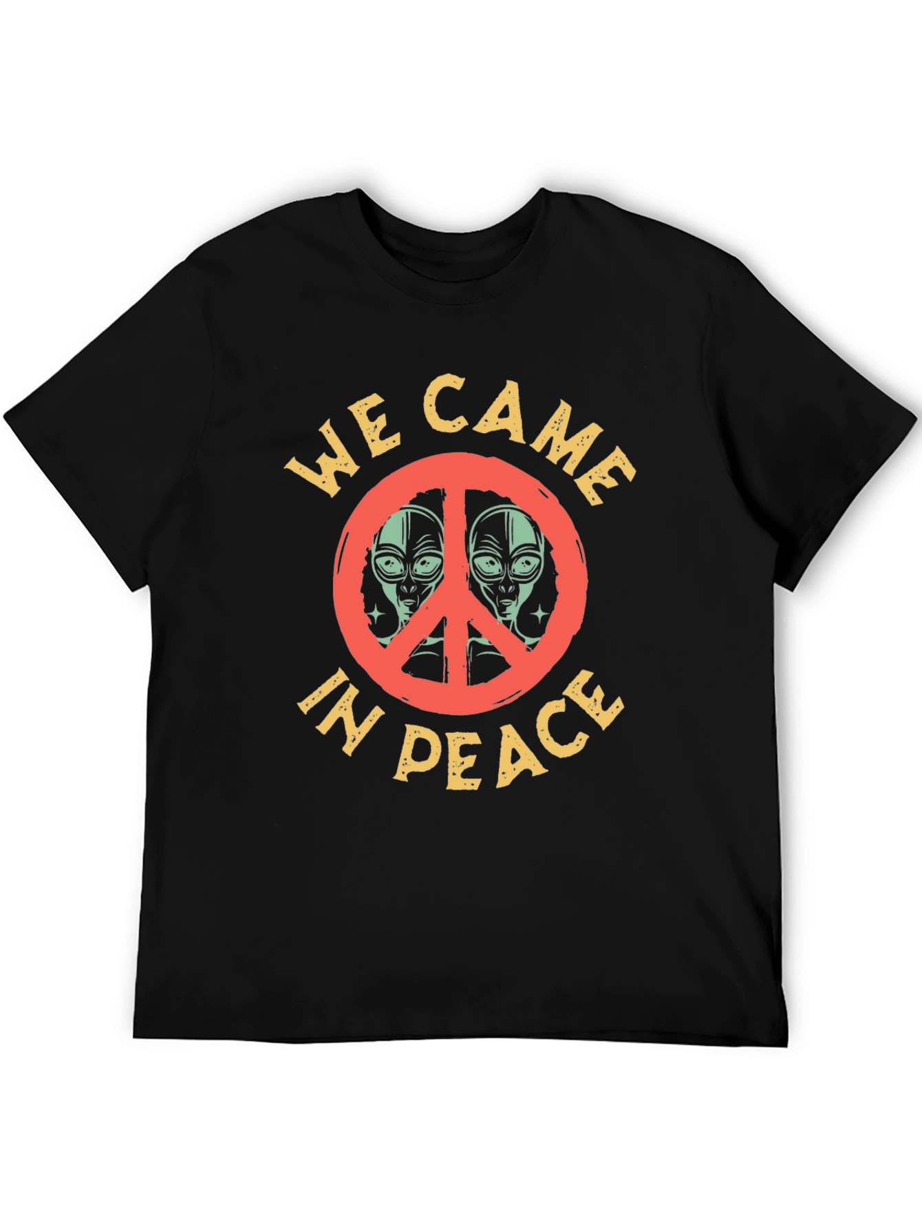 We Came in Peace Alien Graphic T-Shirt