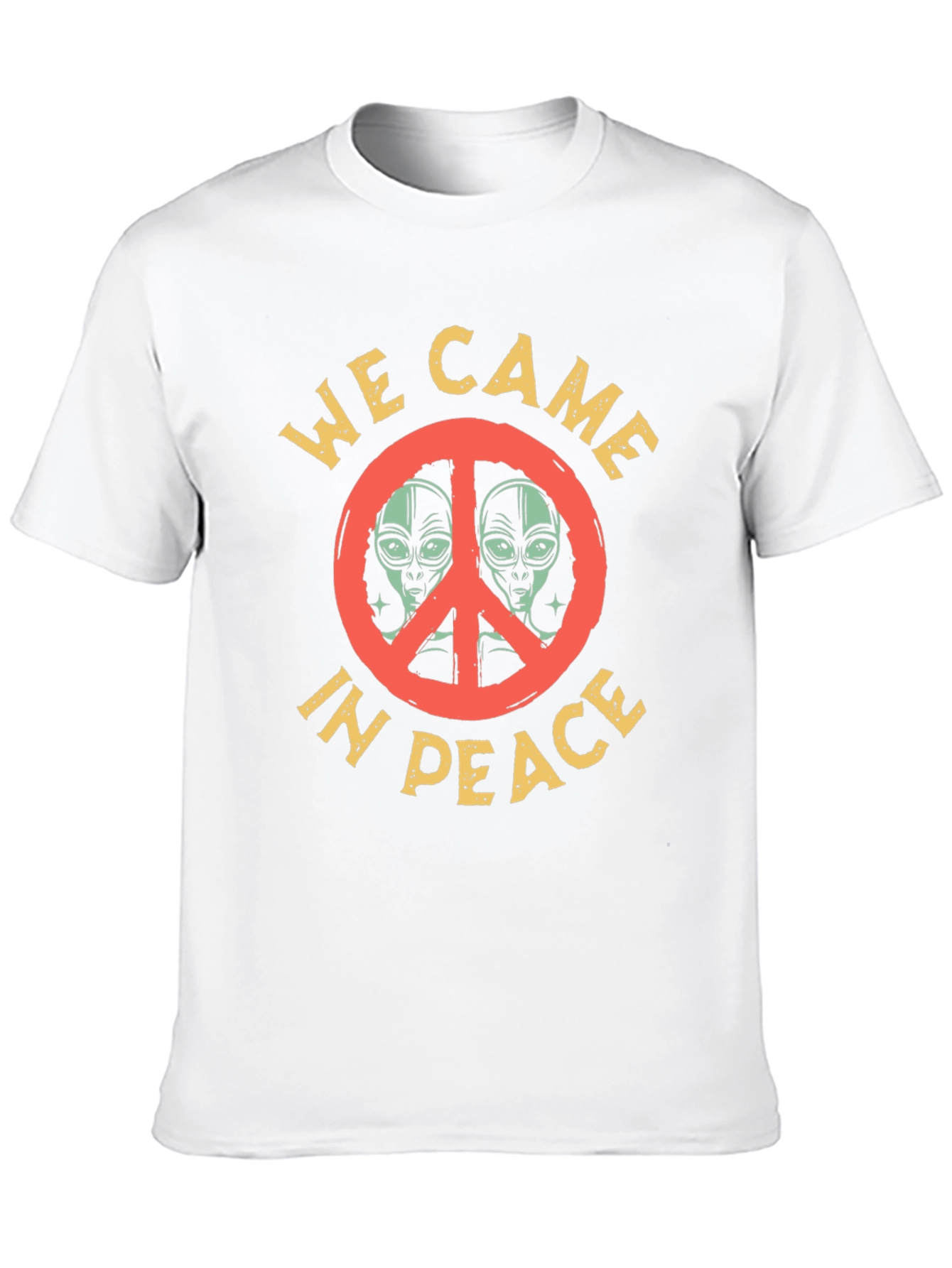 We Came in Peace Alien Graphic T-Shirt