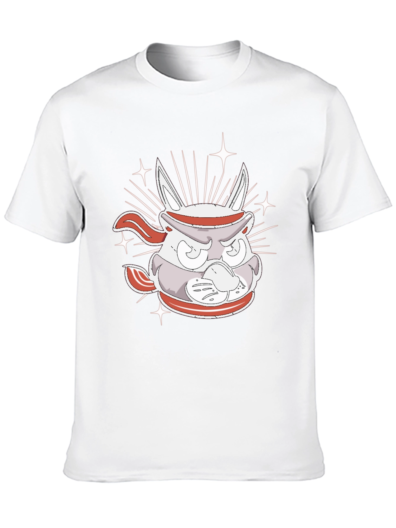 Ninja Rabbit Graphic Tee - Cool Anime Style Shirt