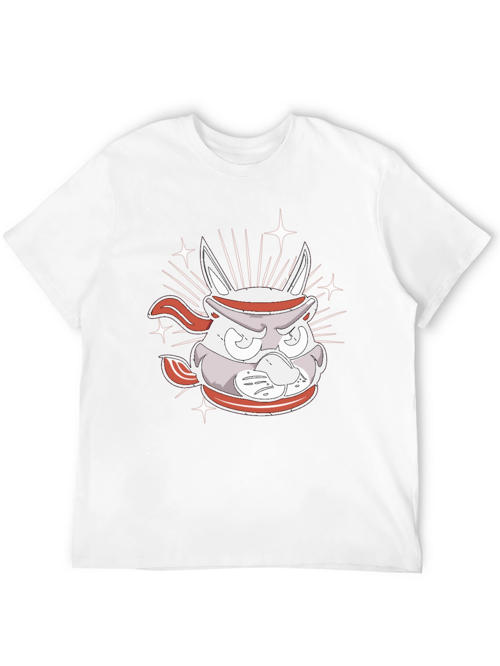 Ninja Rabbit Graphic Tee - Cool Anime Style Shirt