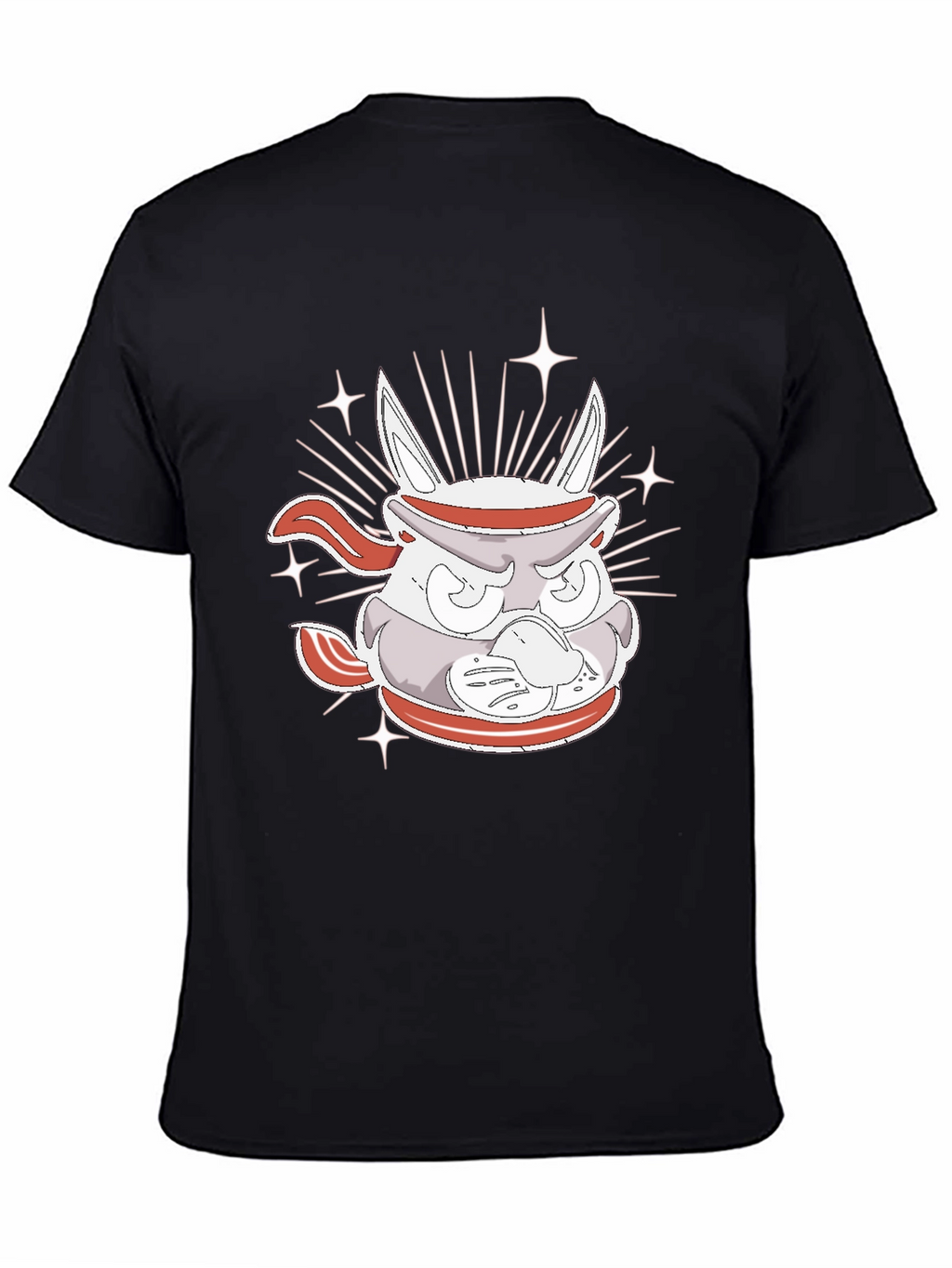 Ninja Rabbit Graphic Tee - Cool Anime Style Shirt