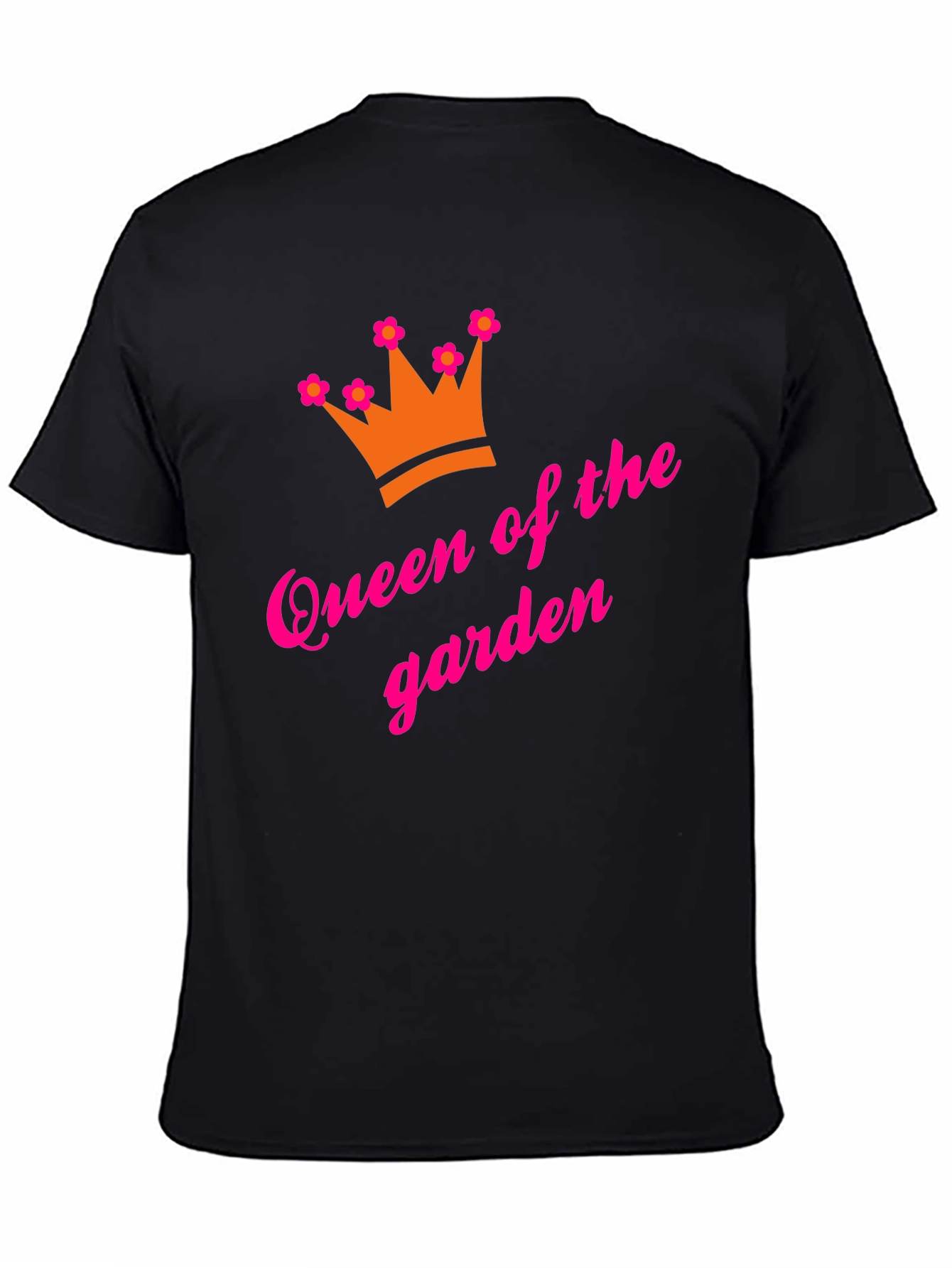 Queen of the Garden Graphic Tee - Black