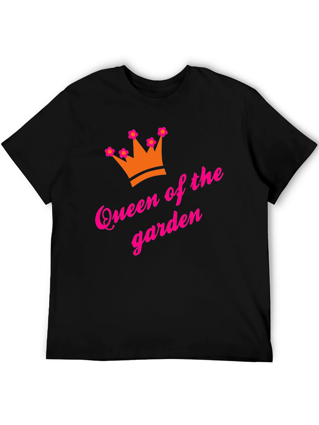 Queen of the Garden Graphic Tee - Black