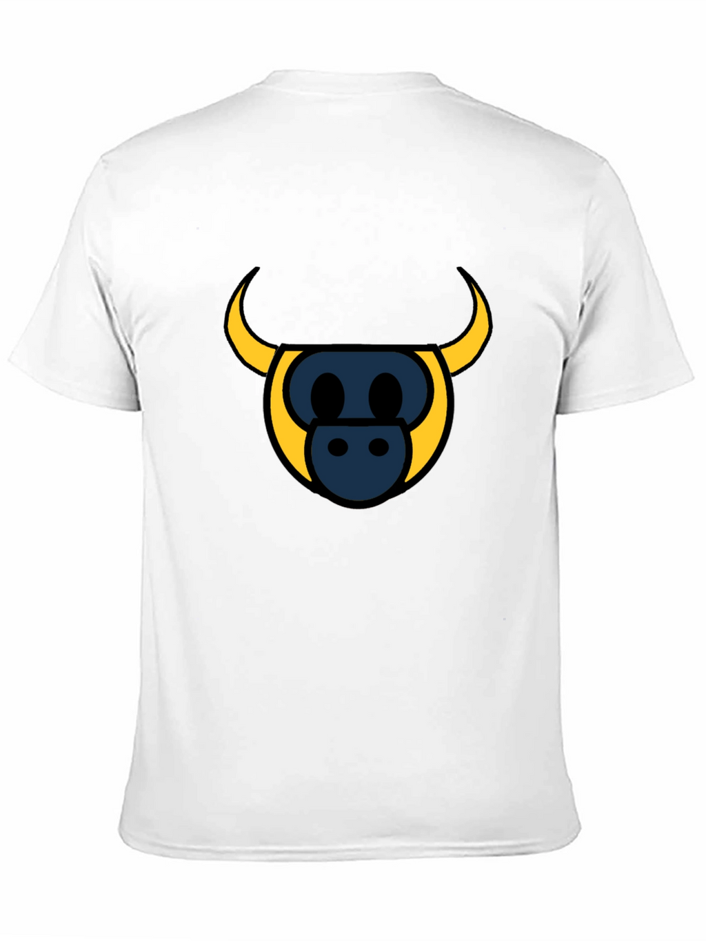 Bull Head Graphic Tee - Stylish Black T-Shirt