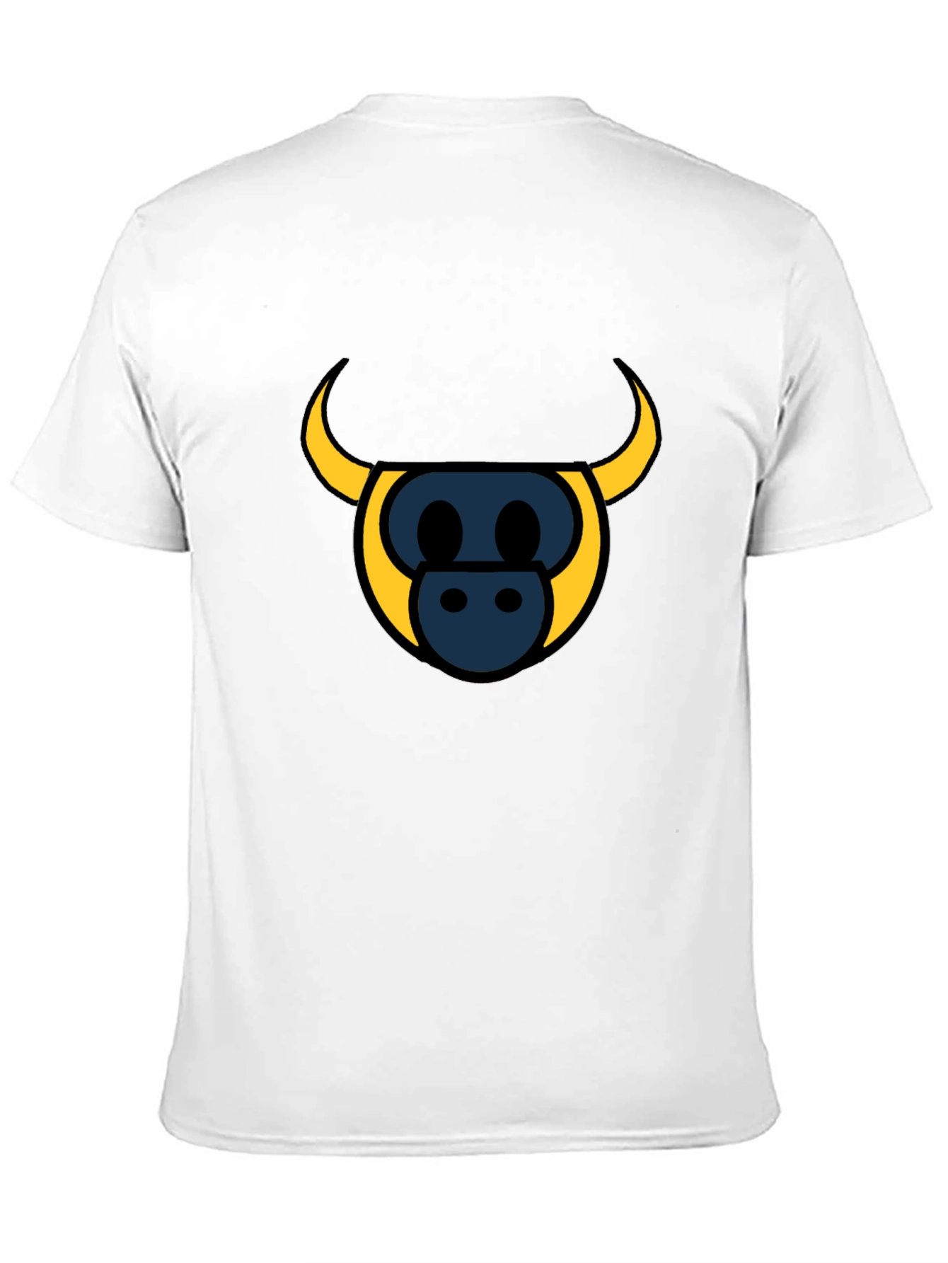 Bull Head Graphic Tee - Stylish Black T-Shirt
