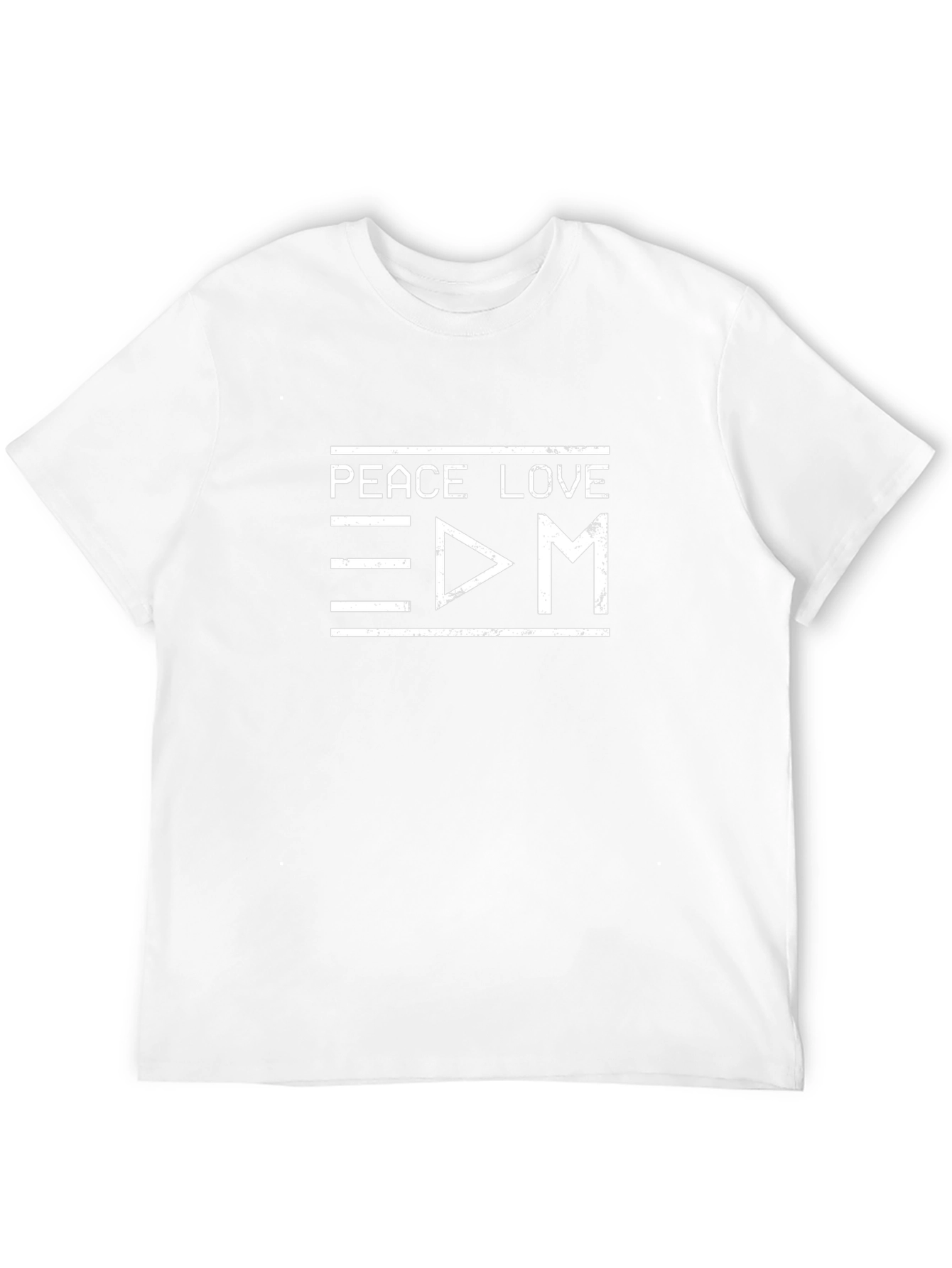 Peace Love EDM T-Shirt - Rave Music Tee