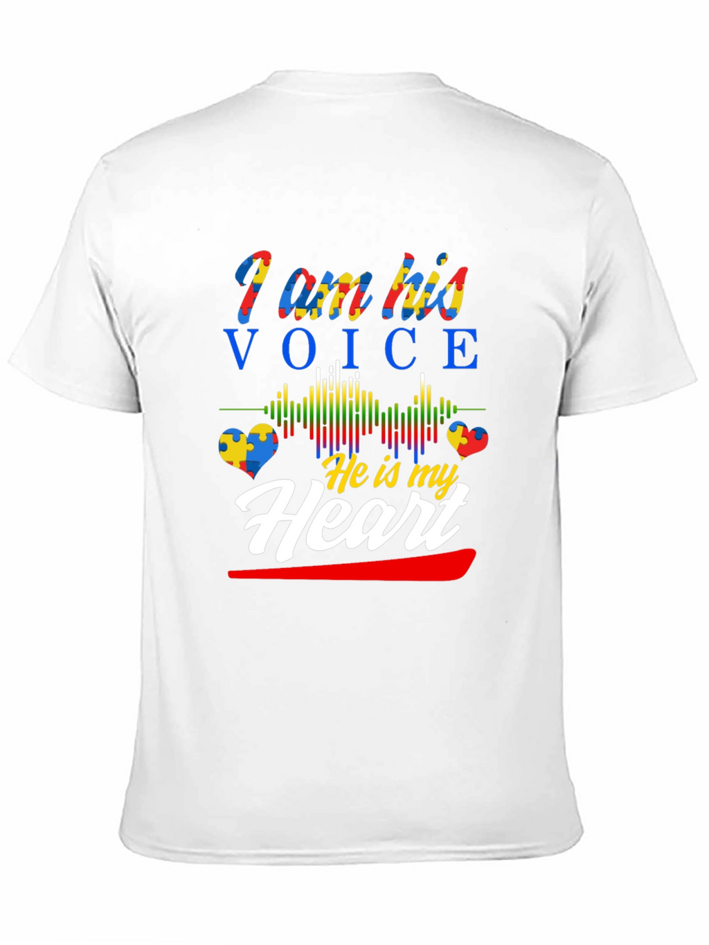 Autism Awareness T-Shirt - I am his voice