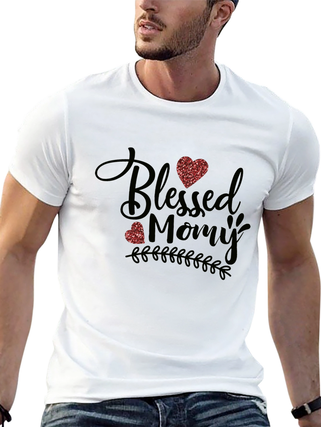 Blessed Mommy T-Shirt - Cute Mothers Day Tee