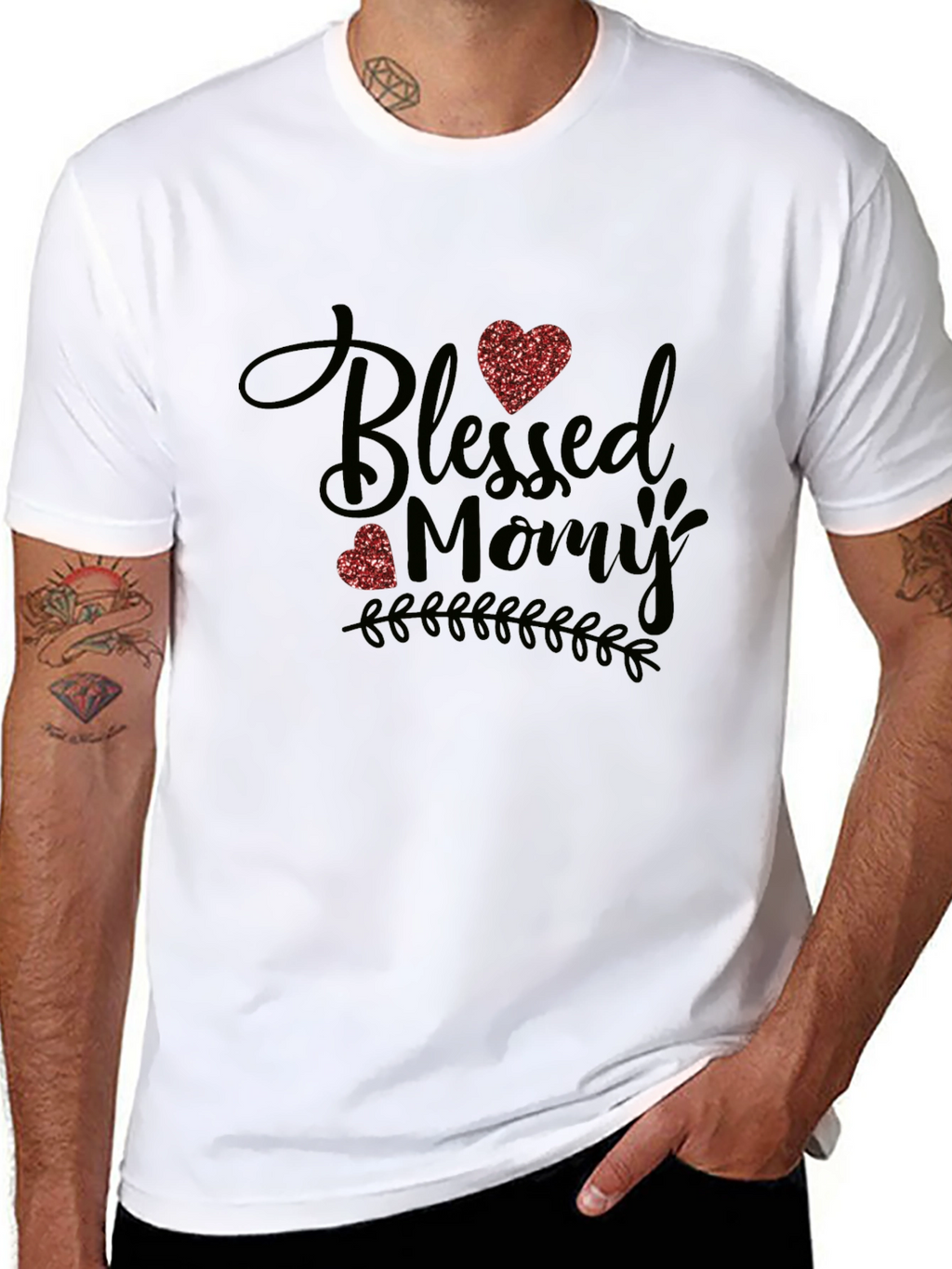 Blessed Mommy T-Shirt - Cute Mothers Day Tee