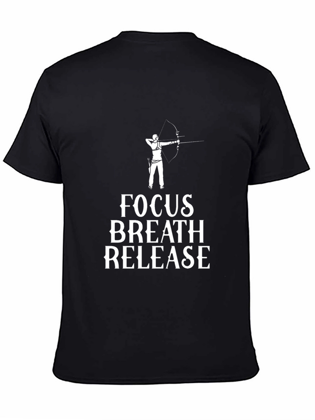 Archery Focus Breath Release Graphic T-Shirt