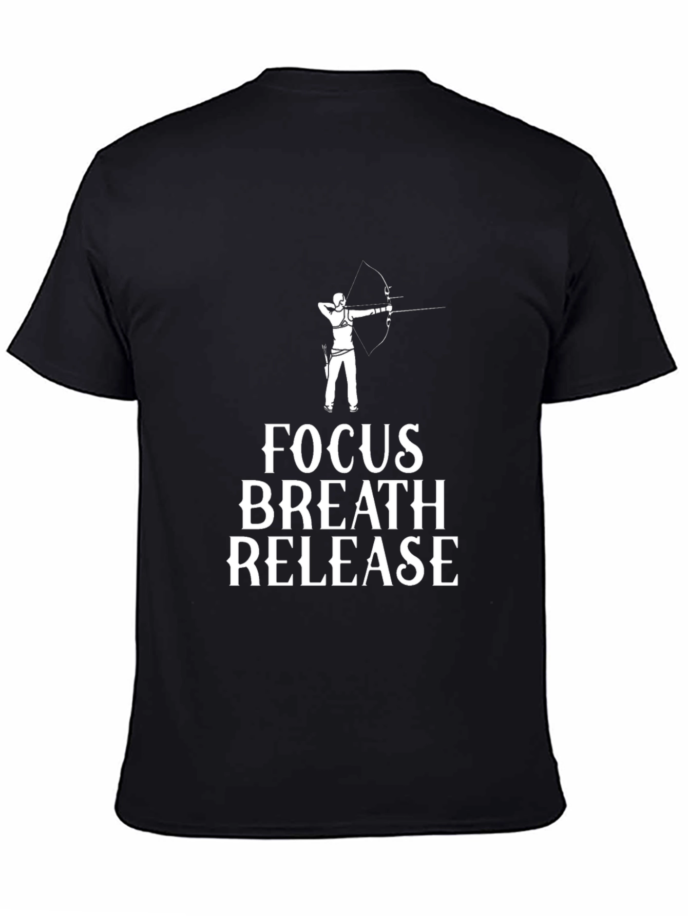 Archery Focus Breath Release Graphic T-Shirt