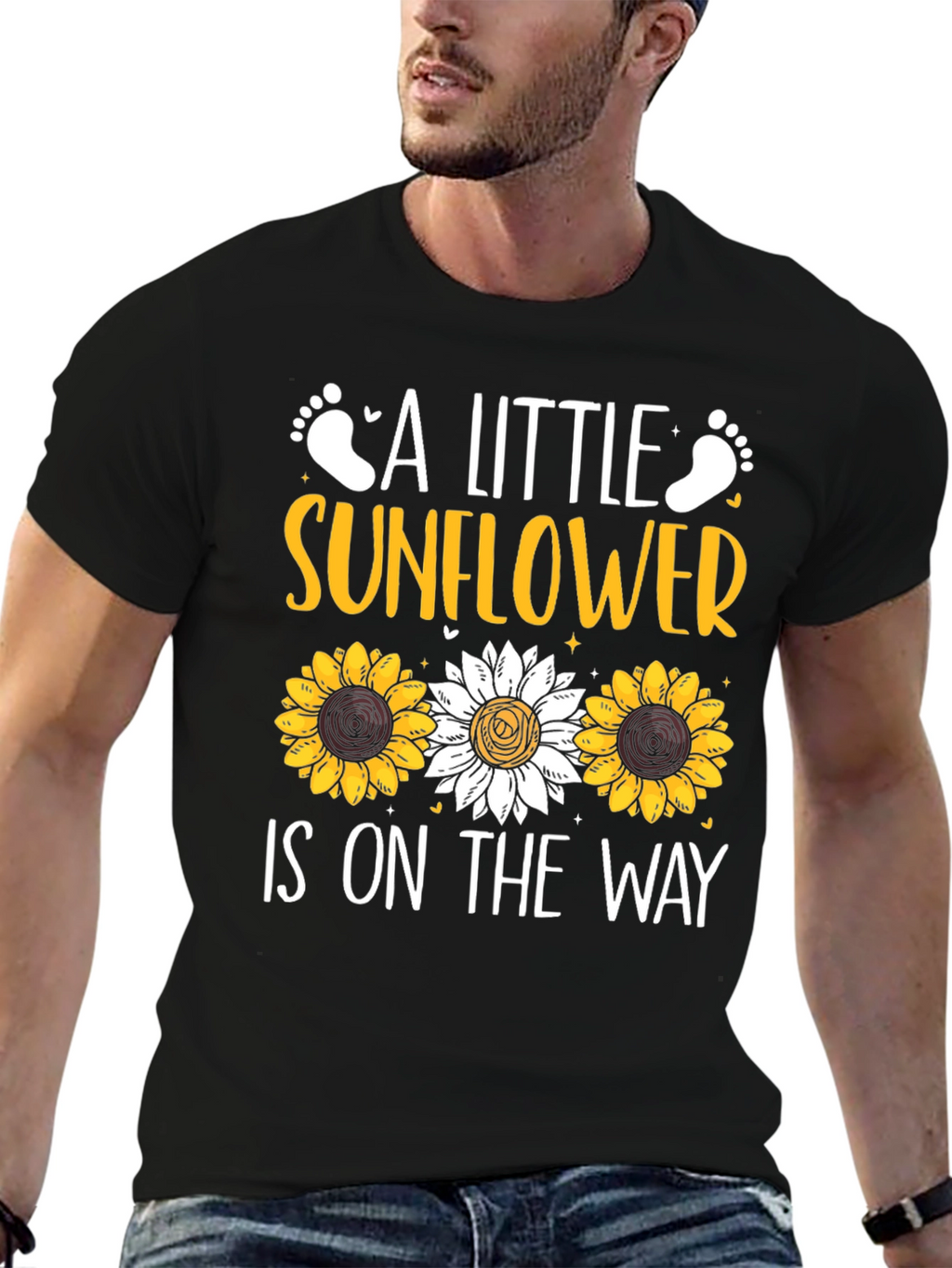 A Little Sunflower Baby on the Way T-Shirt