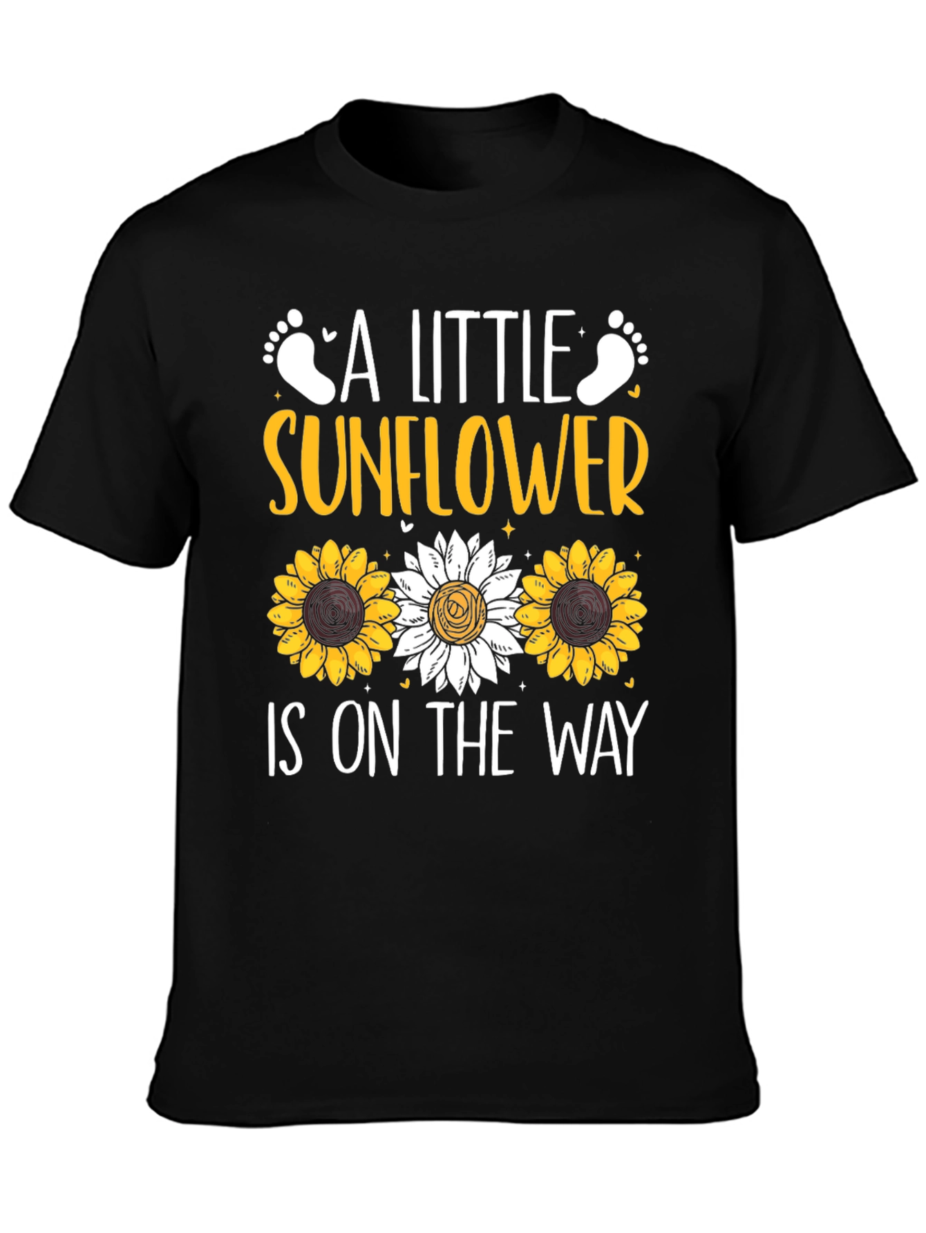 A Little Sunflower Baby on the Way T-Shirt