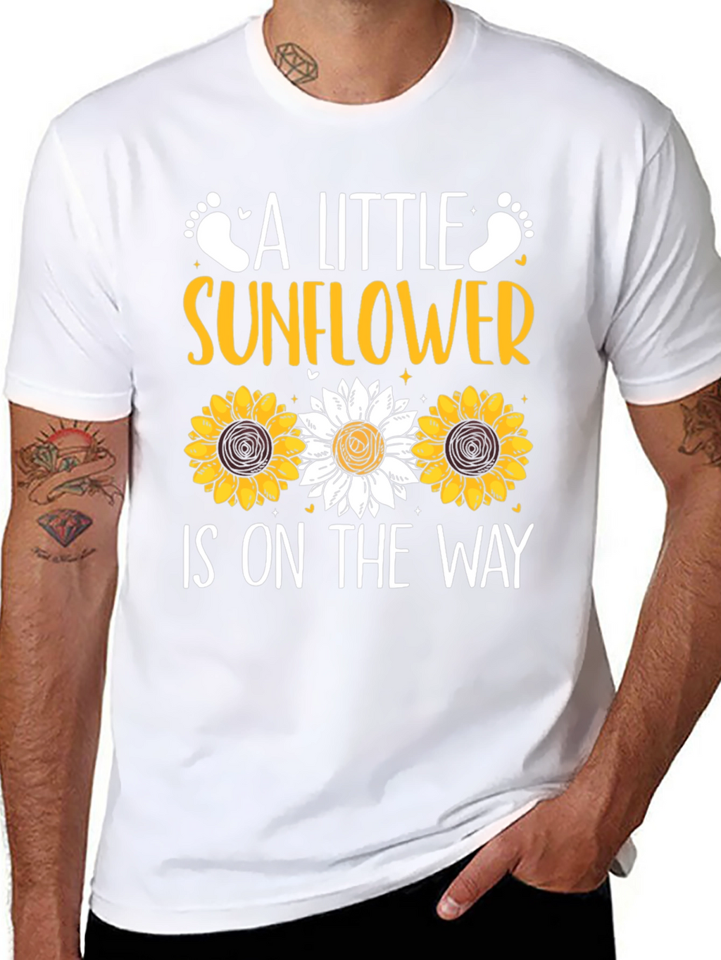 A Little Sunflower Baby on the Way T-Shirt