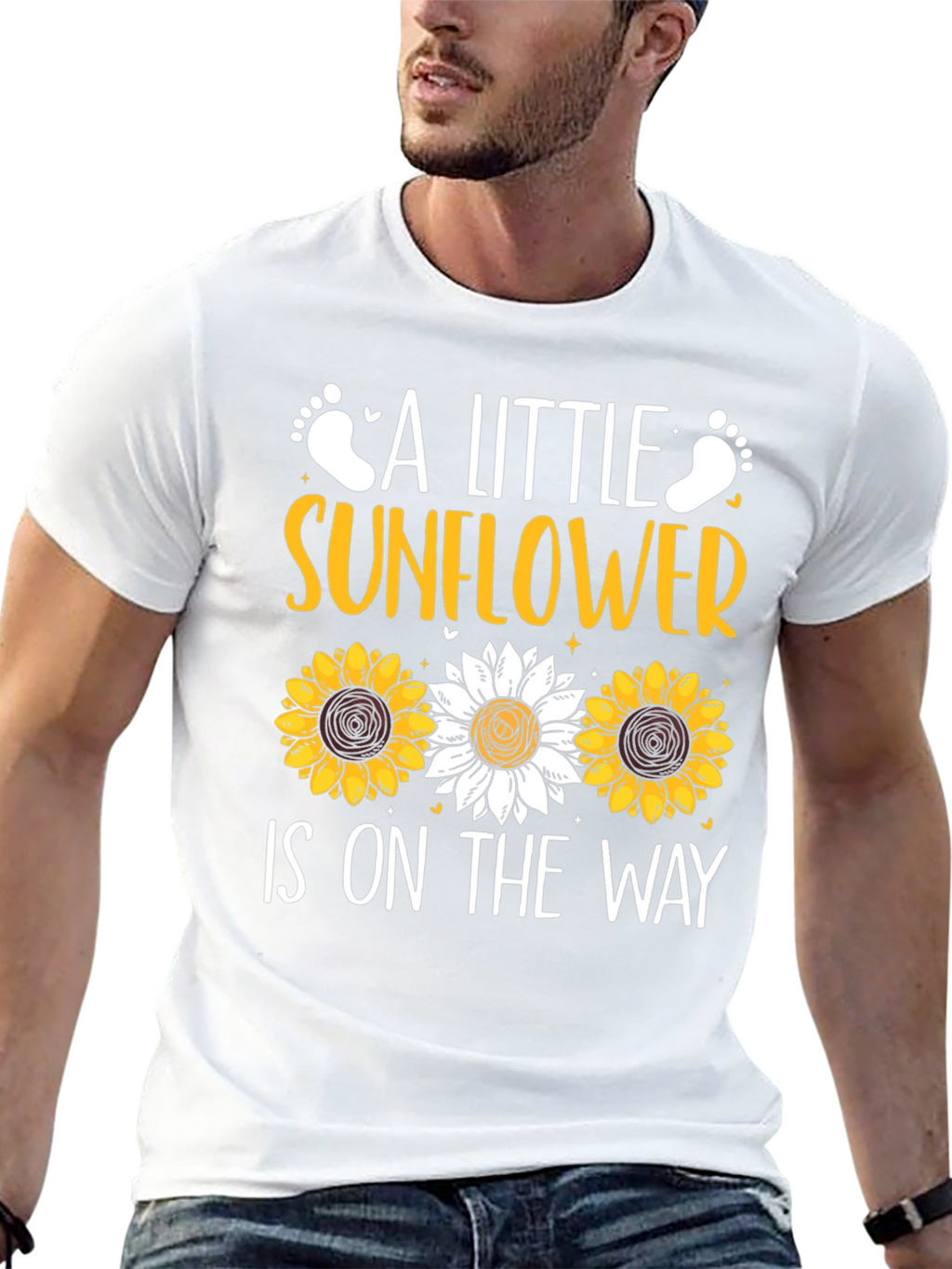 A Little Sunflower Baby on the Way T-Shirt