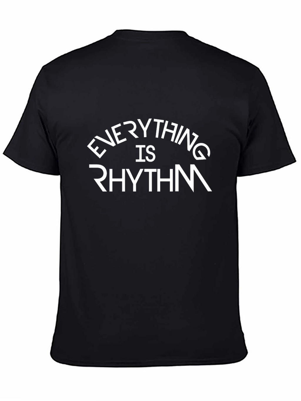 Everything is Rhythm Black T-Shirt