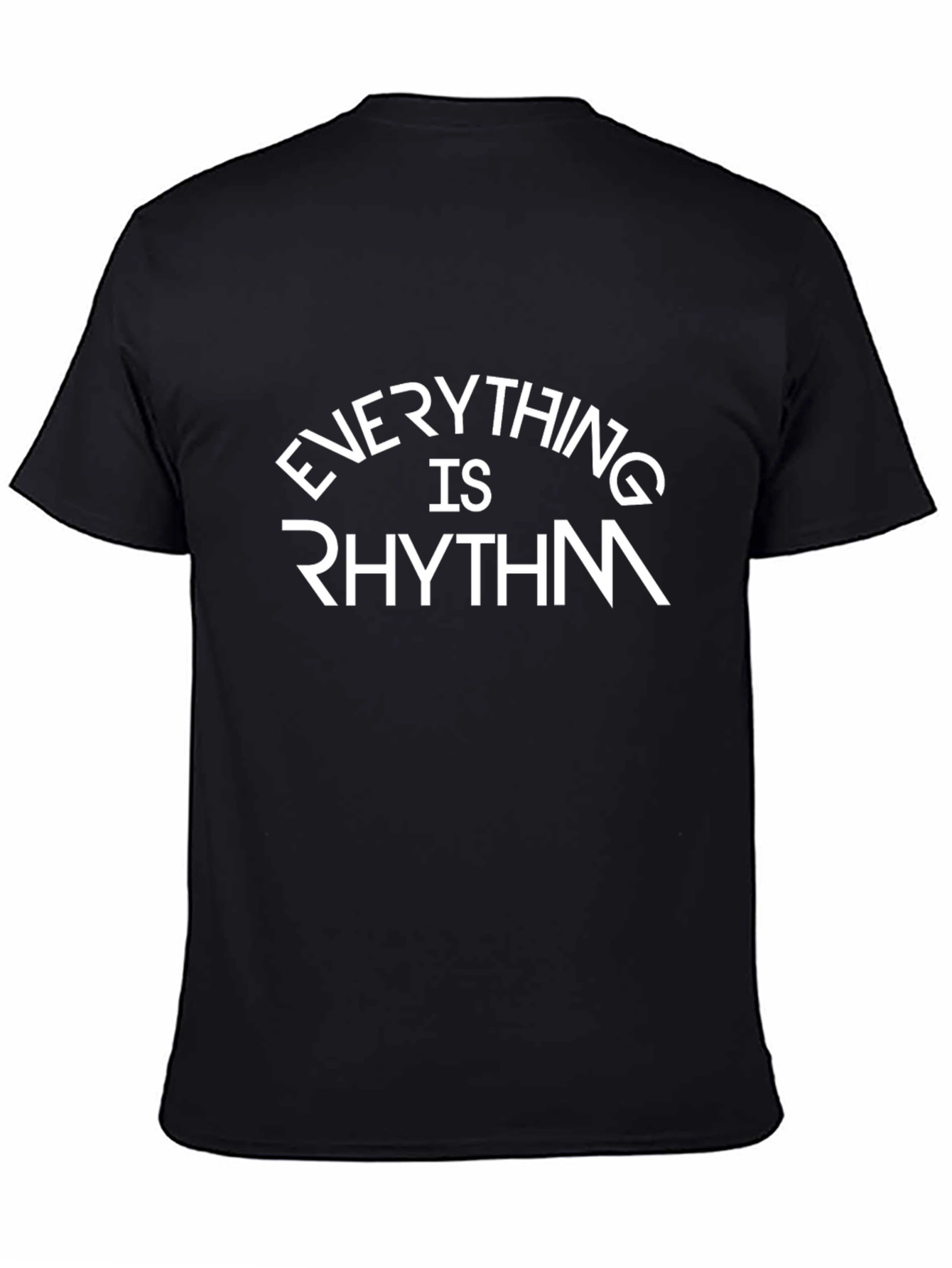 Everything is Rhythm Black T-Shirt