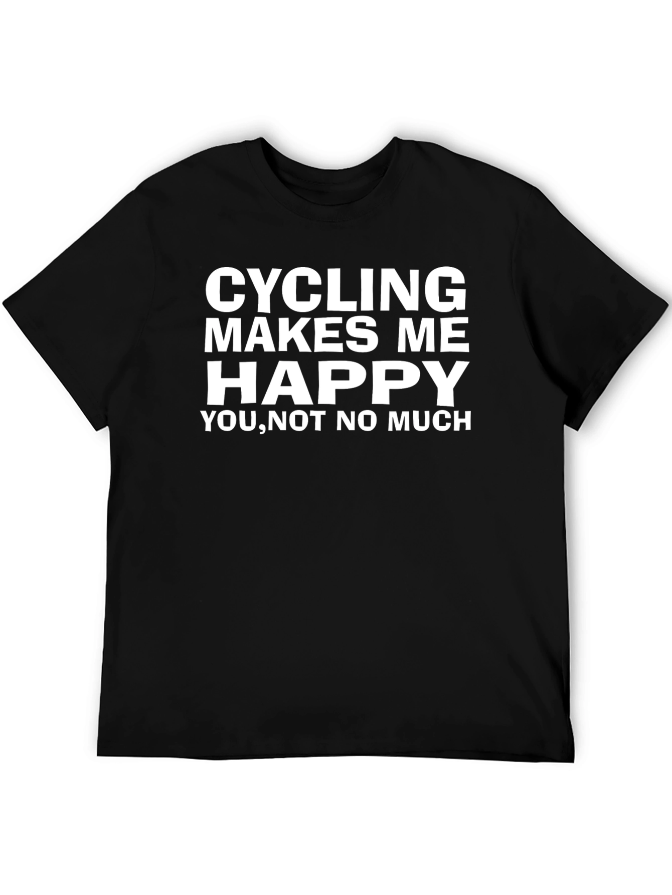 Cycling Makes Me Happy T-Shirt