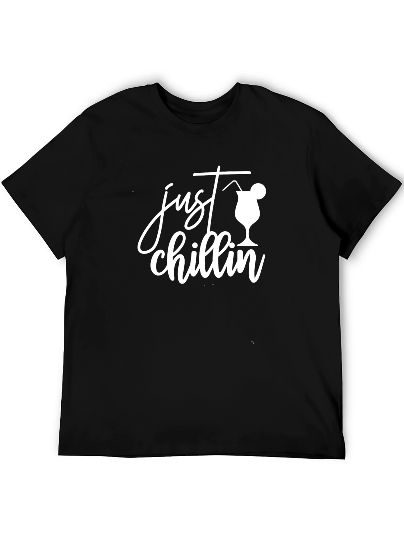Just Chillin Graphic Tee - Relaxed Vibe