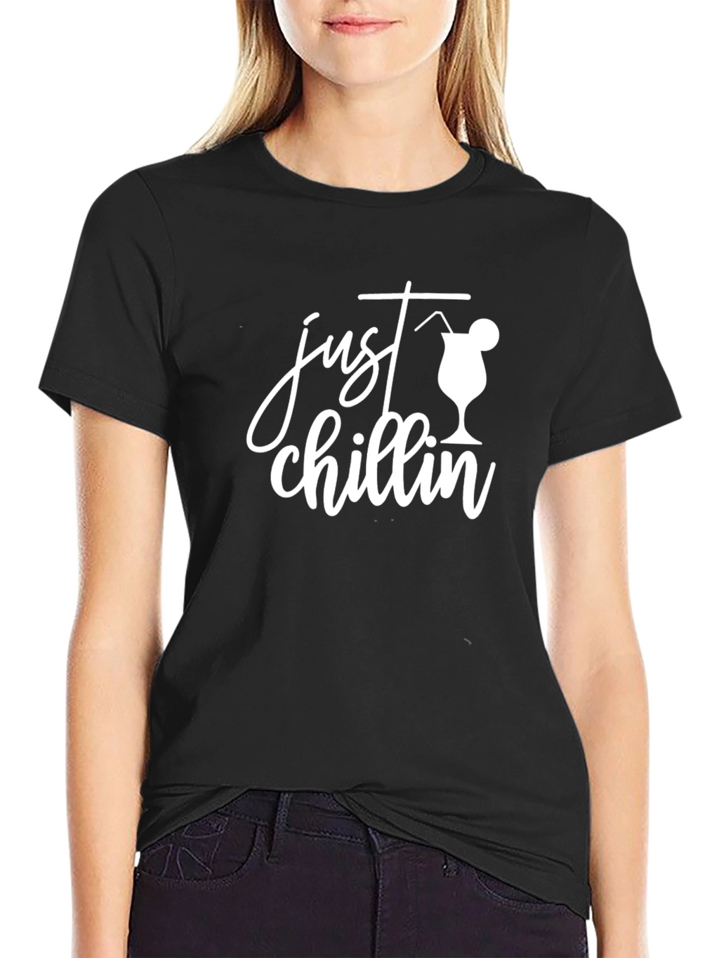 Just Chillin Graphic Tee - Relaxed Vibe