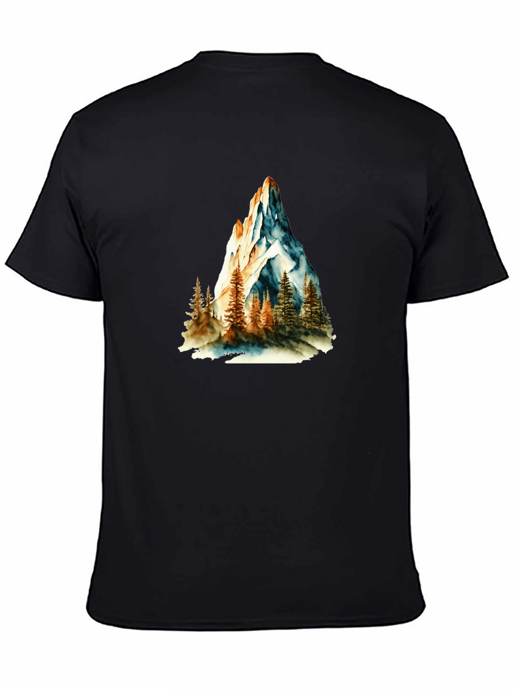 Mountain Scene Graphic Tee - Nature Inspired Apparel
