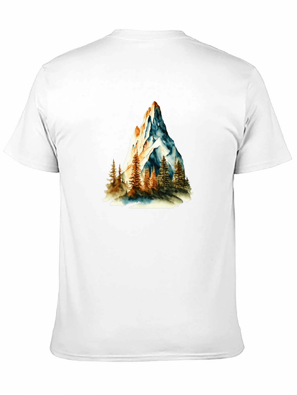 Mountain Scene Graphic Tee - Nature Inspired Apparel