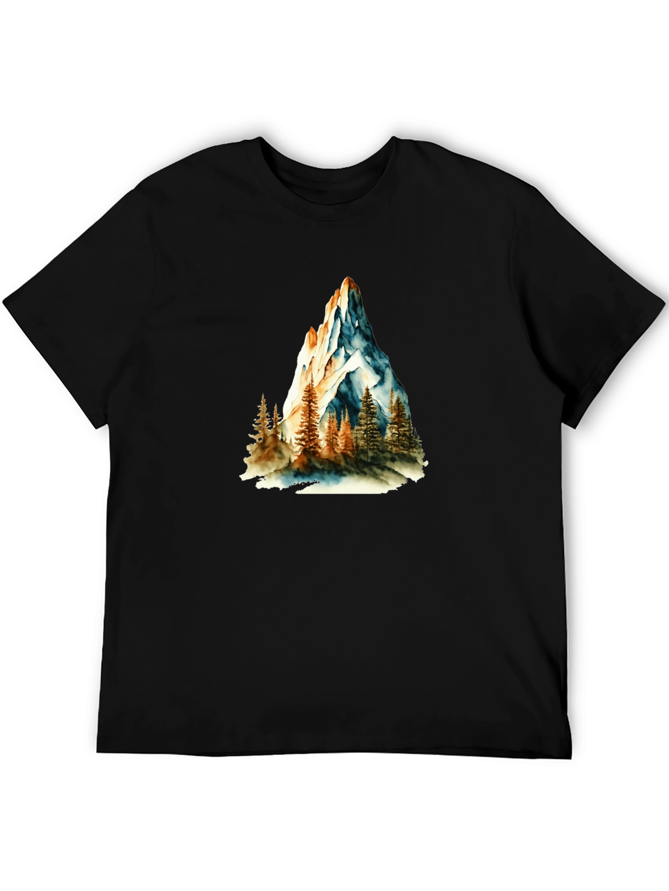 Mountain Scene Graphic Tee - Nature Inspired Apparel
