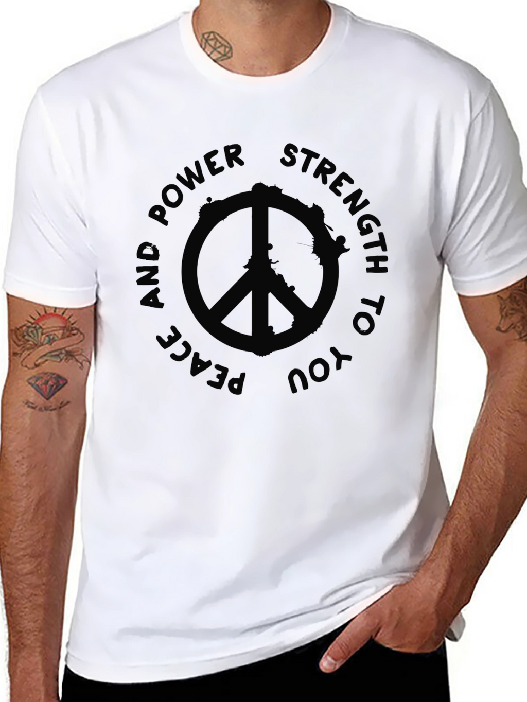 Peace and Power Tee