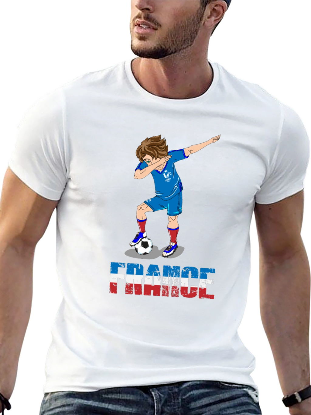 France Soccer Dab T-Shirt