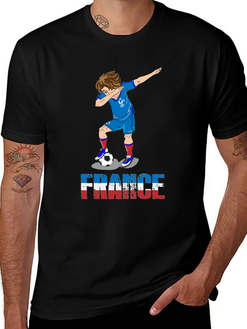 France Soccer Dab T-Shirt