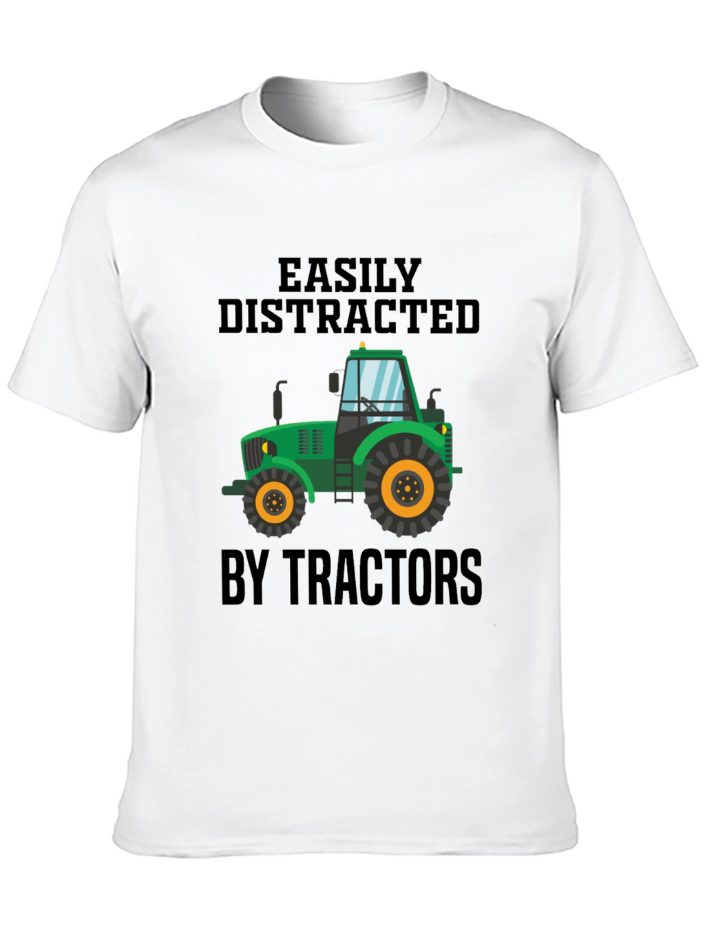 Easily Distracted by Tractors T-Shirt