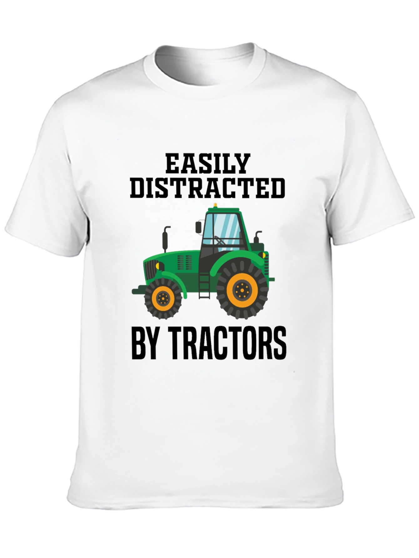 Easily Distracted by Tractors T-Shirt