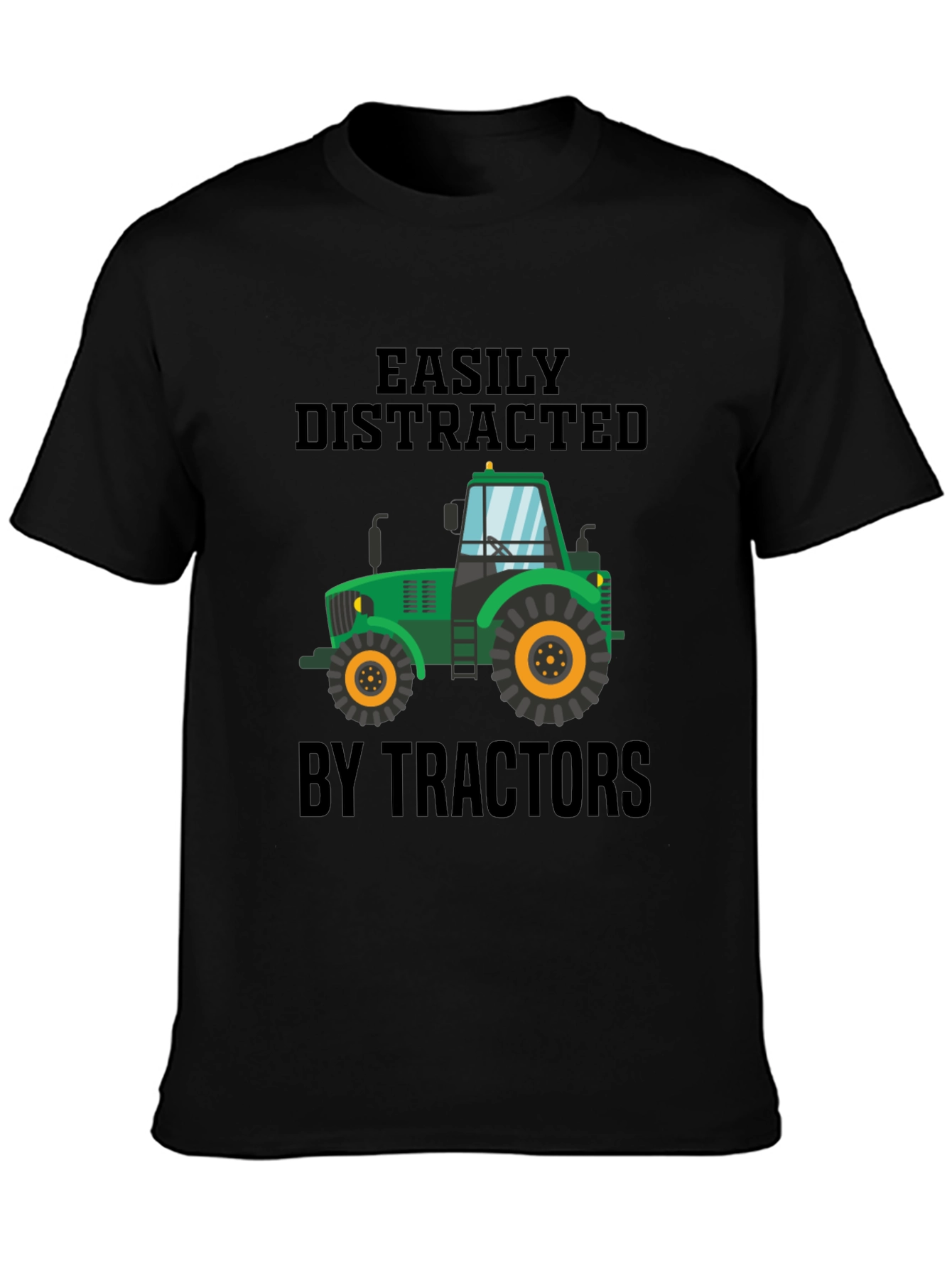 Easily Distracted by Tractors T-Shirt