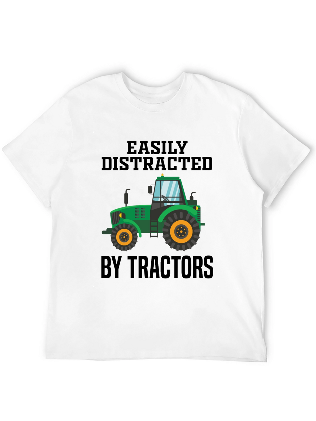 Easily Distracted by Tractors T-Shirt
