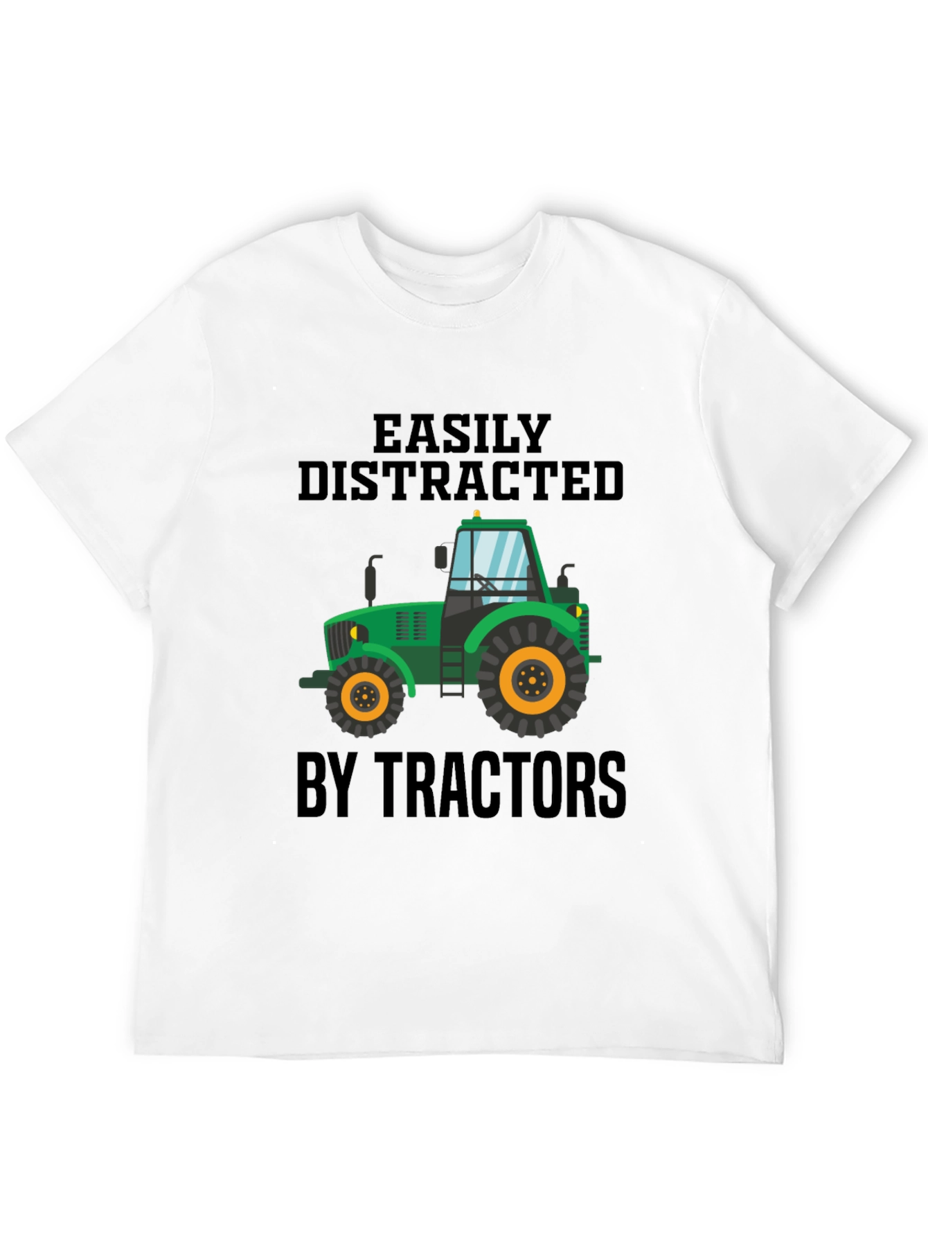 Easily Distracted by Tractors T-Shirt