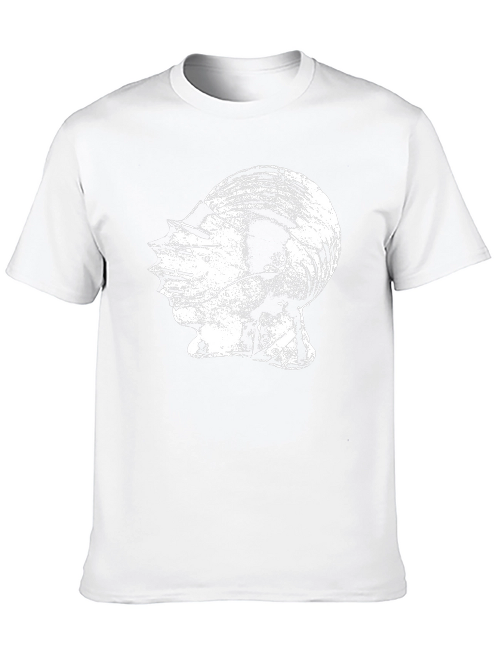 Abstract Graphic Tee - Artistic Black T-Shirt