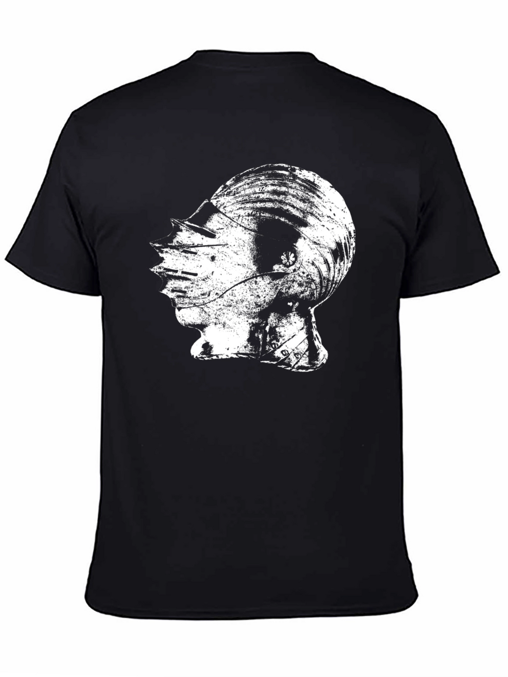 Abstract Graphic Tee - Artistic Black T-Shirt