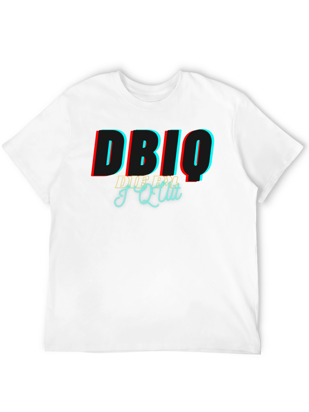 DBIQ I Quit Black Graphic T-Shirt