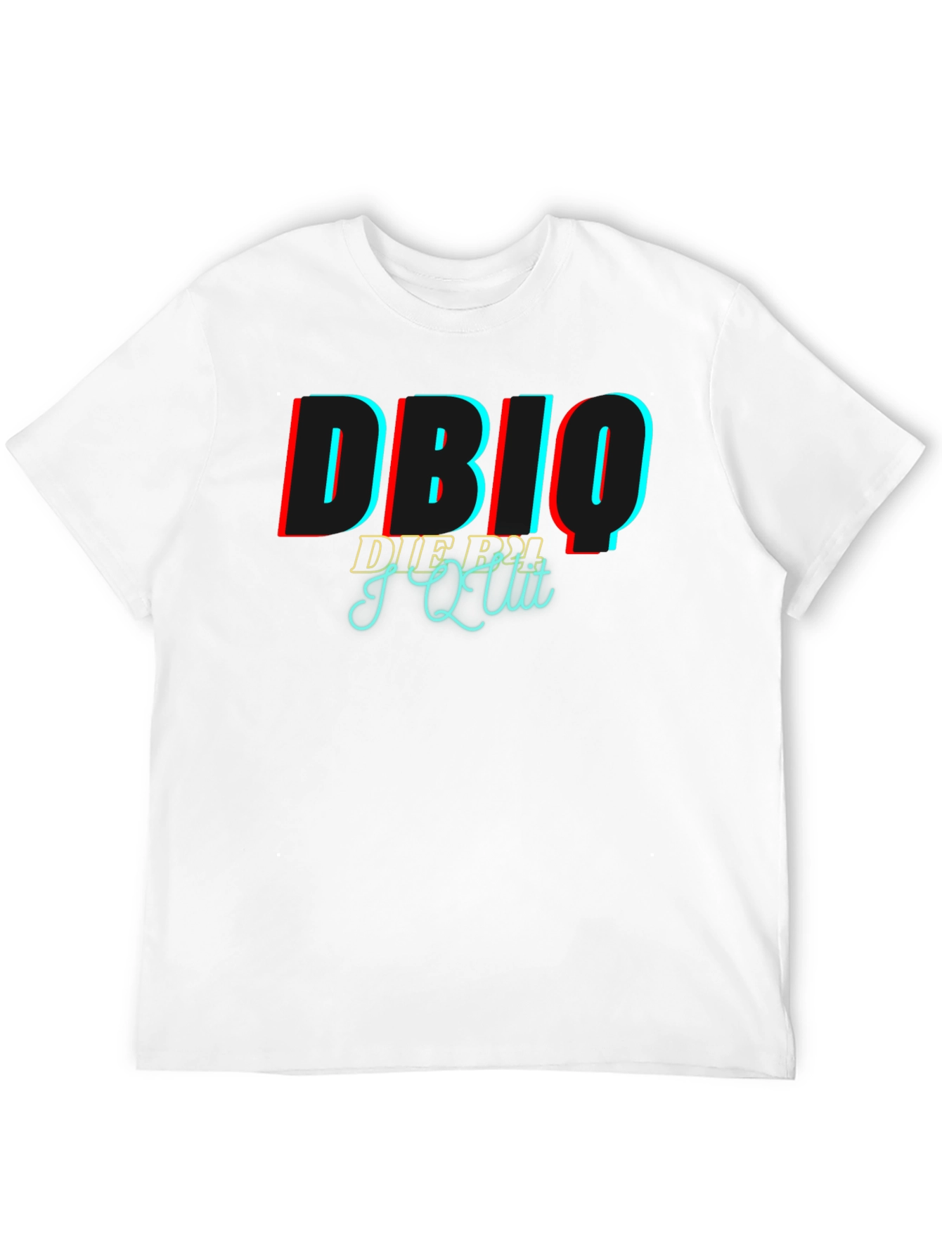 DBIQ I Quit Black Graphic T-Shirt