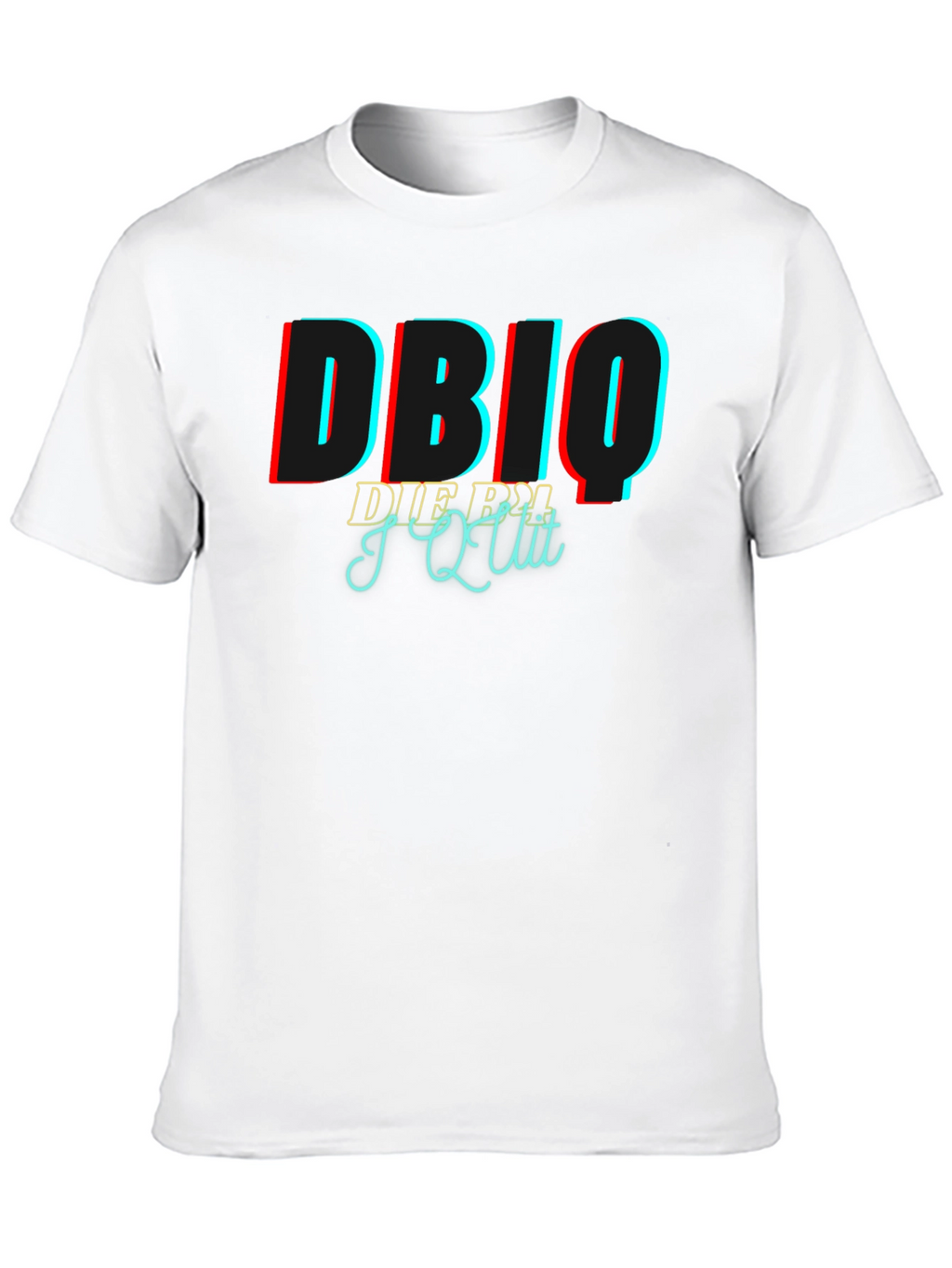 DBIQ I Quit Black Graphic T-Shirt