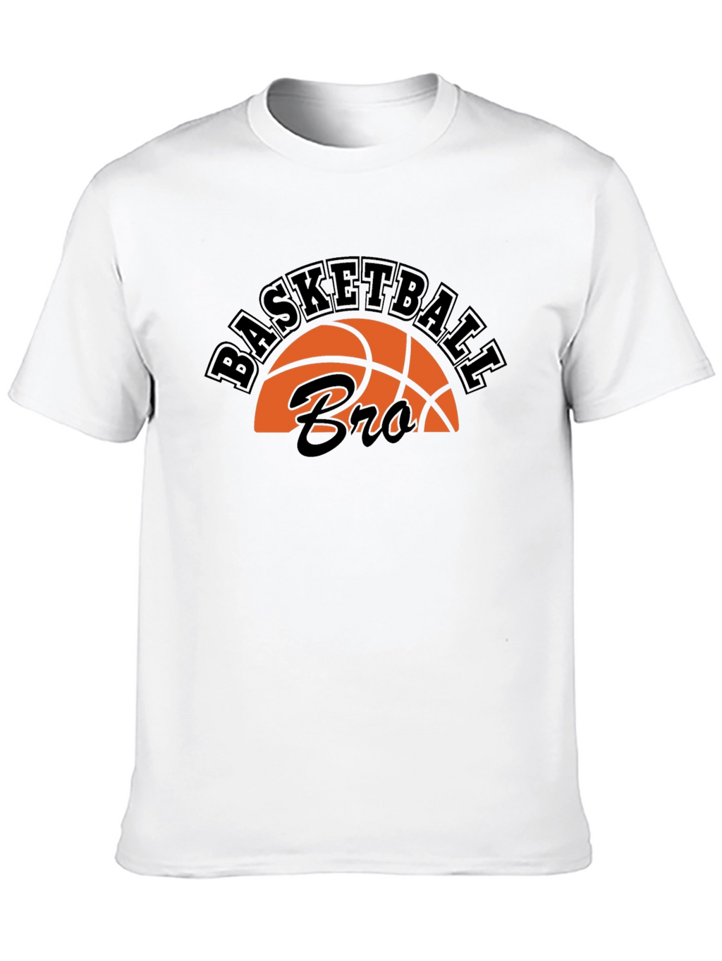 Basketball Bro T-Shirt - Black Graphic Tee