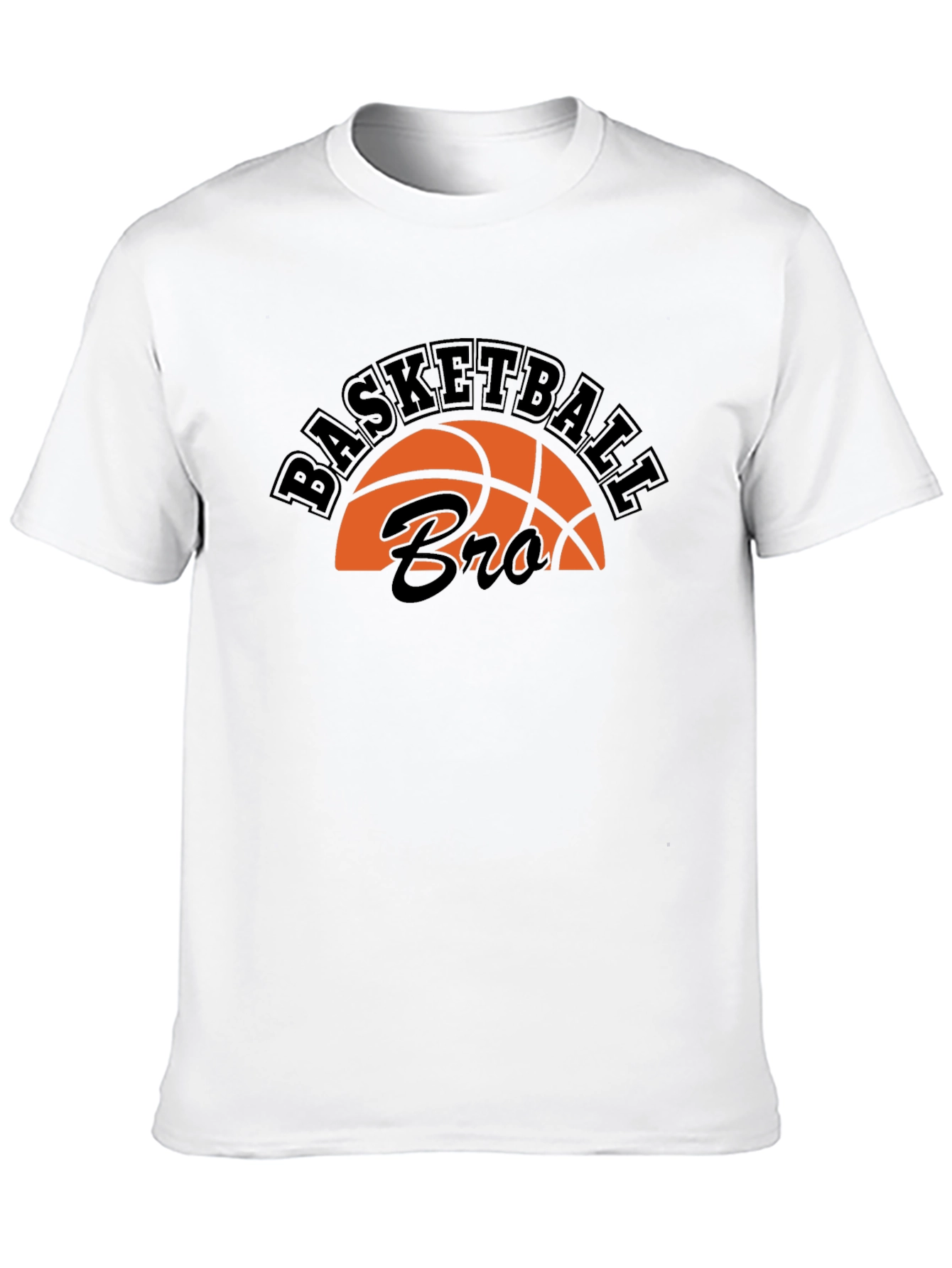 Basketball Bro T-Shirt - Black Graphic Tee