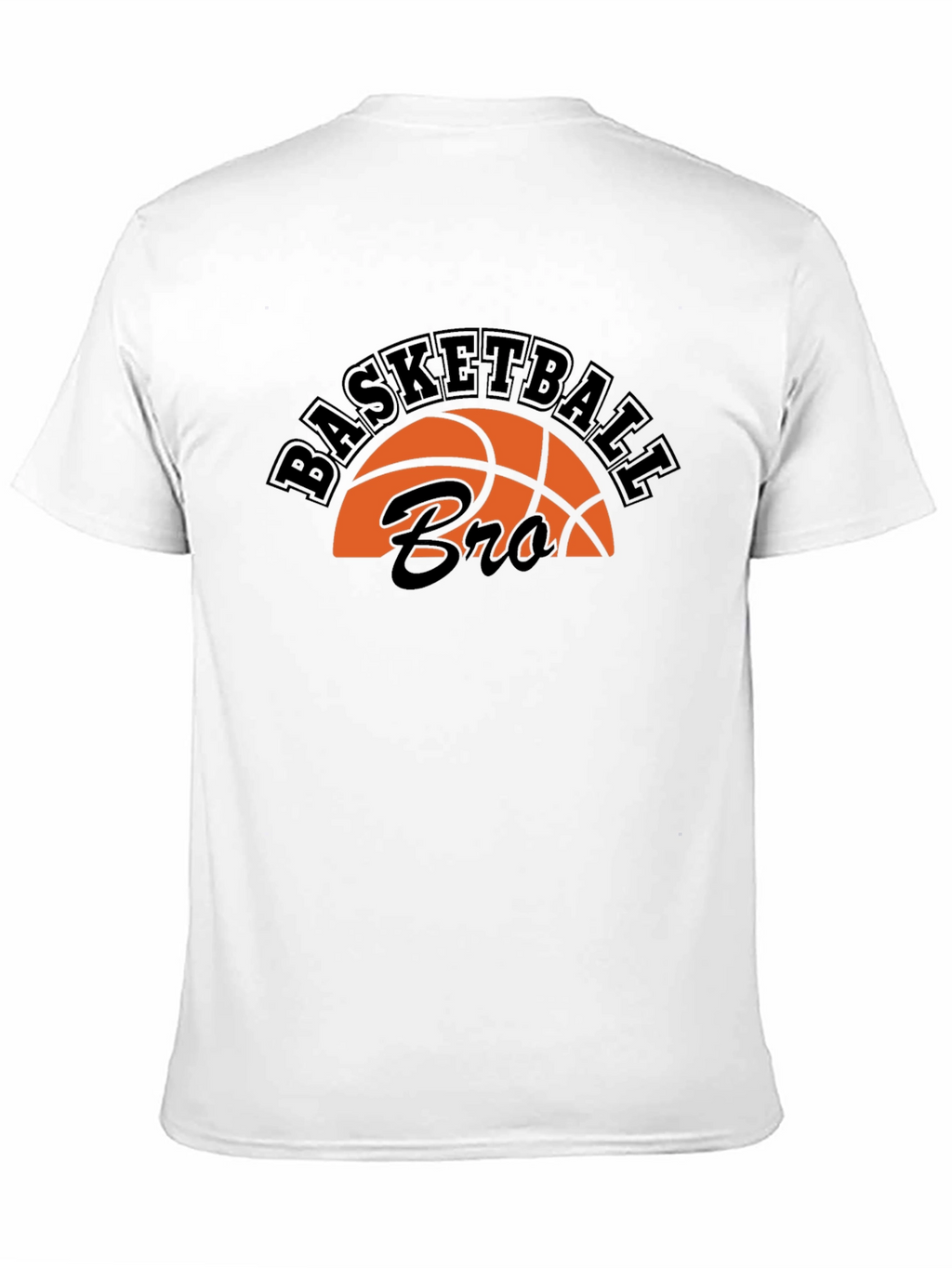 Basketball Bro T-Shirt - Black Graphic Tee